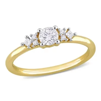 3/8 ct. t.w. Diamond Ring 14K Yellow Gold