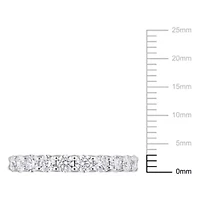 1 ct. t.w. Lab Grown Diamond Semi-Eternity Ring 14K White Gold