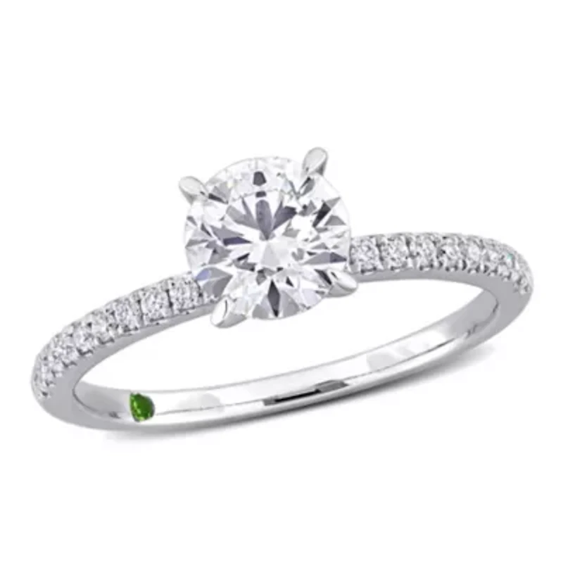 1.16 ct. t.w. Lab Grown Diamond Engagement Ring 14K White Gold