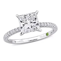 2.16 ct. t.w. Lab Grown Diamond Engagement Ring 14K White Gold