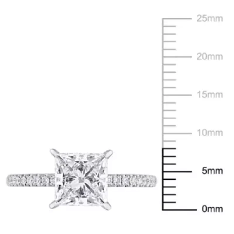 2.16 ct. t.w. Lab Grown Diamond Engagement Ring 14K White Gold