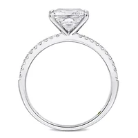 2.16 ct. t.w. Lab Grown Diamond Engagement Ring 14K White Gold
