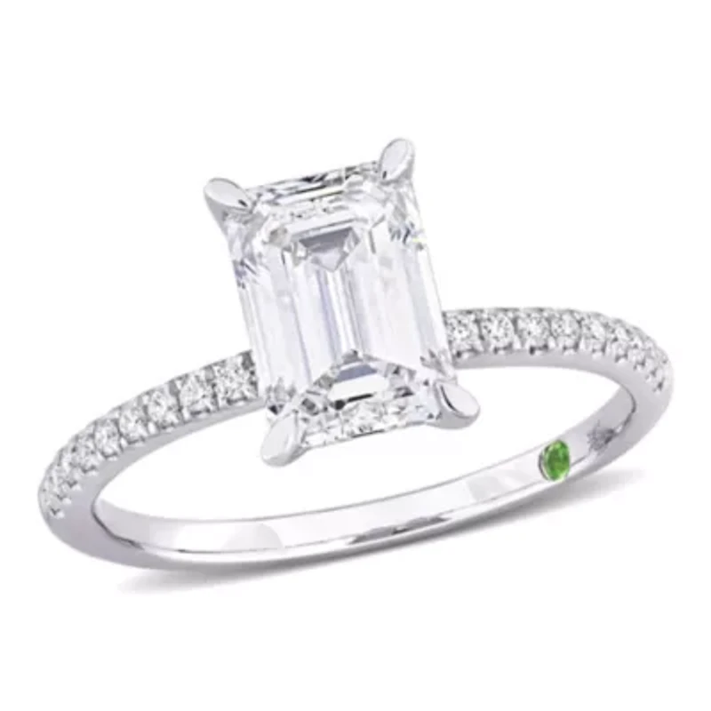 2.16 ct. t.w. Lab Grown Diamond Engagement Ring 14K White Gold