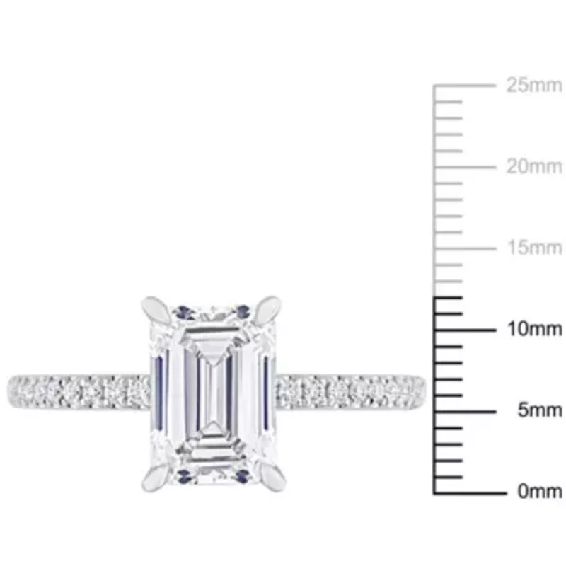 2.16 ct. t.w. Lab Grown Diamond Engagement Ring 14K White Gold