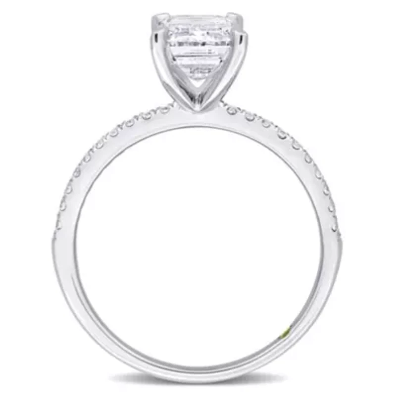 2.16 ct. t.w. Lab Grown Diamond Engagement Ring 14K White Gold