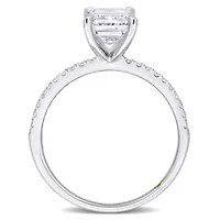 2.16 ct. t.w. Lab Grown Diamond Engagement Ring 14K White Gold