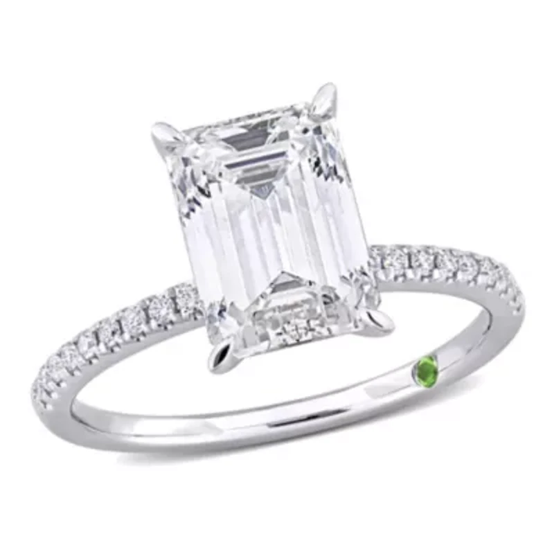3.11 ct. t.w. Lab Grown Diamond Engagement Ring 14K White Gold