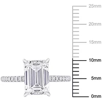 3.11 ct. t.w. Lab Grown Diamond Engagement Ring 14K White Gold