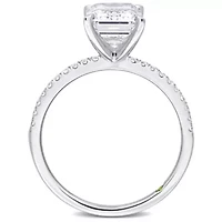 3.11 ct. t.w. Lab Grown Diamond Engagement Ring 14K White Gold