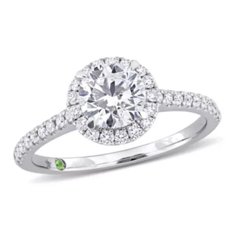 1.31 ct. t.w. Lab Grown Diamond Engagement Ring 14K White Gold