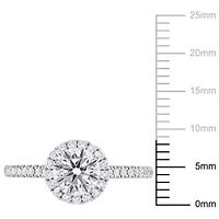 1.31 ct. t.w. Lab Grown Diamond Engagement Ring 14K White Gold