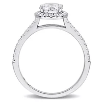 1.31 ct. t.w. Lab Grown Diamond Engagement Ring 14K White Gold