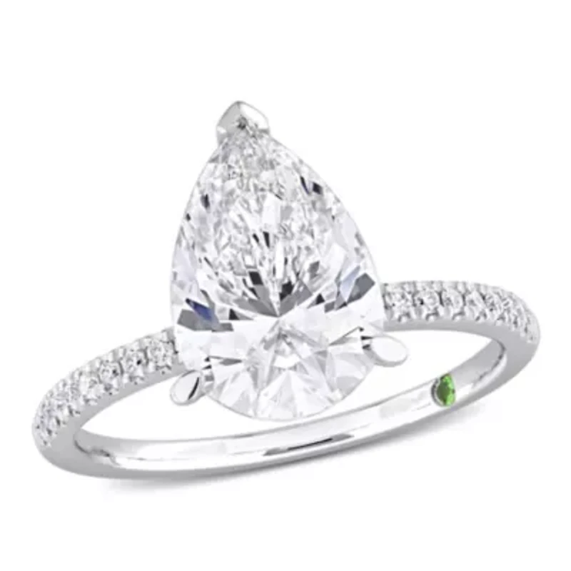 3.16 ct. t.w. Lab Grown Diamond Engagement Ring 14K White Gold