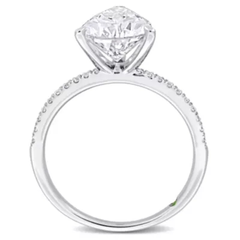 3.16 ct. t.w. Lab Grown Diamond Engagement Ring 14K White Gold