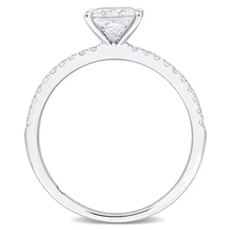 1.16 ct. t.w. Lab Grown Diamond Engagement Ring 14K White Gold