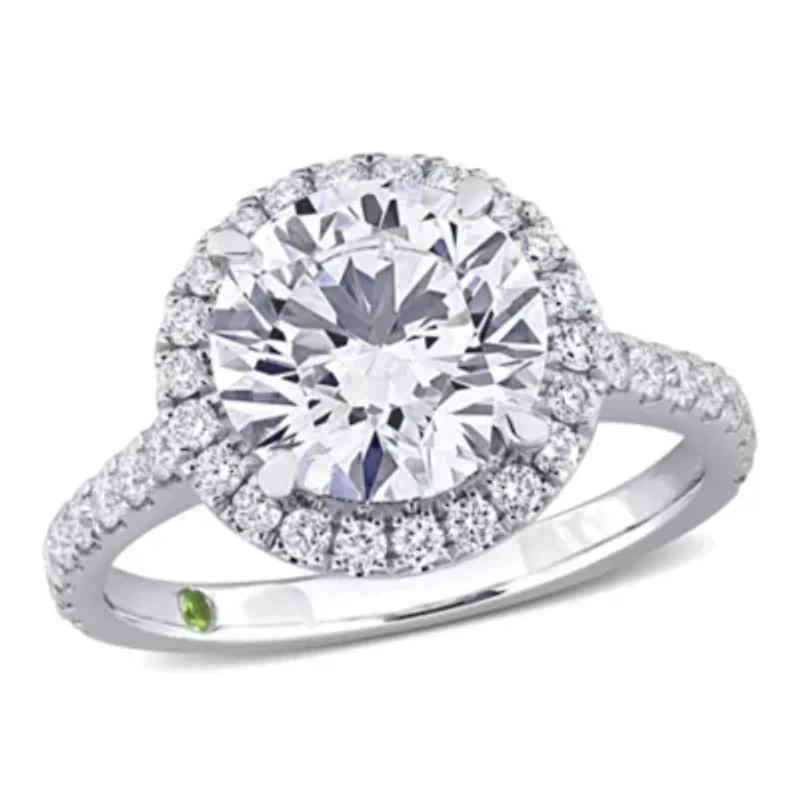 3.6 ct. t.w. Lab Grown Diamond Engagement Ring 14K White Gold