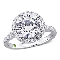 3.6 ct. t.w. Lab Grown Diamond Engagement Ring 14K White Gold