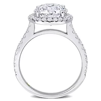 3.6 ct. t.w. Lab Grown Diamond Engagement Ring 14K White Gold