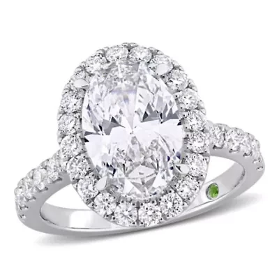 3.90 ct. t.w. Lab Grown Diamond Engagement Ring 14K White Gold
