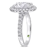 3.90 ct. t.w. Lab Grown Diamond Engagement Ring 14K White Gold