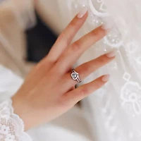 Aquamarine and 1/2 ct. t.w. Diamond Bridal Ring Set 10K White Gold