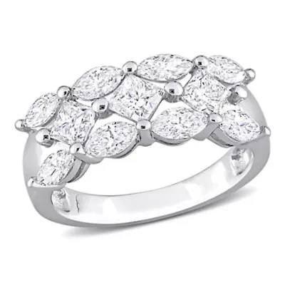 2.2 ct. t.w. Diamond Semi-Eternity Ring 14K White Gold