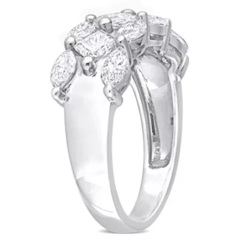 2.2 ct. t.w. Diamond Semi-Eternity Ring 14K White Gold