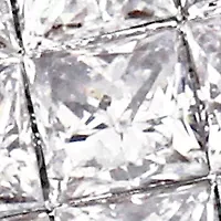 1/6 CT TW Princess Cut Diamond Engagement Ring 10k White Gold