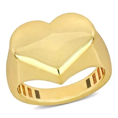 Heart Shape Ring in 14k Yellow Gold
