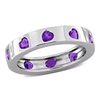 Amethyst Ring Sterling Silver