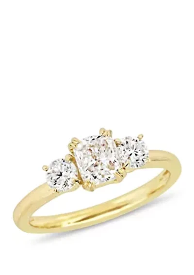 1.5 ct. t.w. Diamond Engagement Ring 14k Yellow Gold
