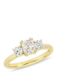 1.5 ct. t.w. Diamond Engagement Ring 14k Yellow Gold