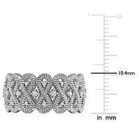 Diamond Ring Sterling Silver