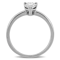 Lab Created Grown Diamond Engagement Ring 14k White Gold