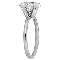Lab Created Grown Diamond Engagement Ring 14k Yellow Gold
