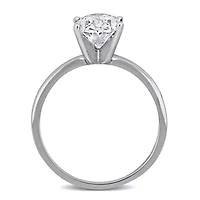 Lab Created Grown Diamond Engagement Ring 14k Yellow Gold