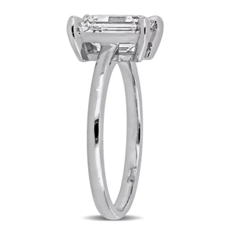 Lab Created Grown Diamond Solitaire Engagement Ring 14k Yellow Gold