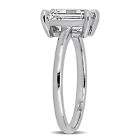 Lab Created Grown Diamond Solitaire Engagement Ring 14k Yellow Gold