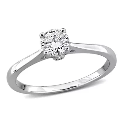 Lab Grown Diamond Solitaire Engagement Ring