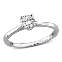 Lab Grown Diamond Solitaire Engagement Ring