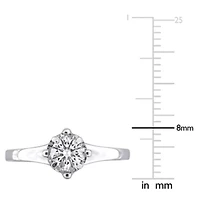 Lab Grown Diamond Solitaire Engagement Ring