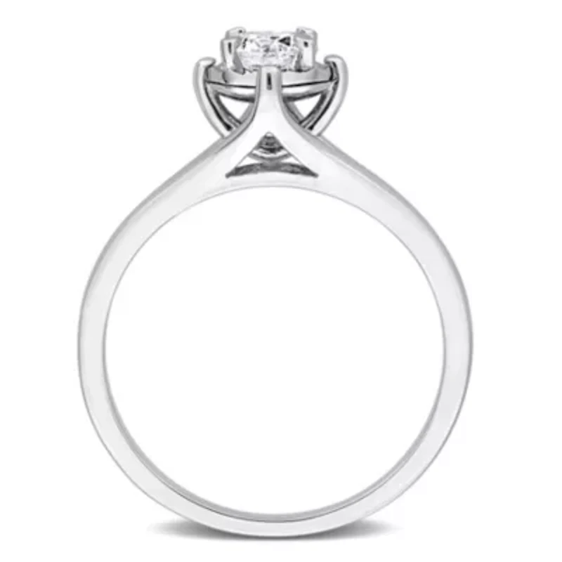 Lab Grown Diamond Solitaire Engagement Ring