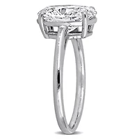 Lab Created Grown Diamond Oval Engagement Ring 14K Gold