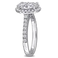 Lab Created Grown Diamonds Engagement Ring 14k White Gold
