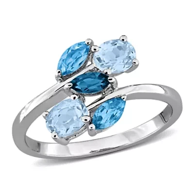 Five-Stone Bypass Ring