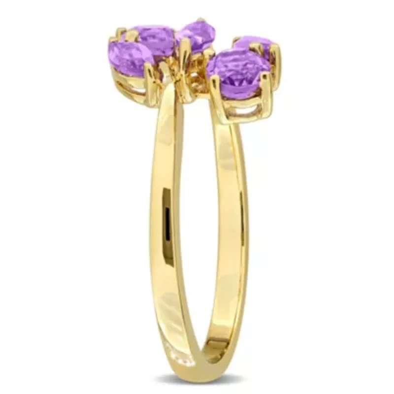 Five-Stone Bypass Ring