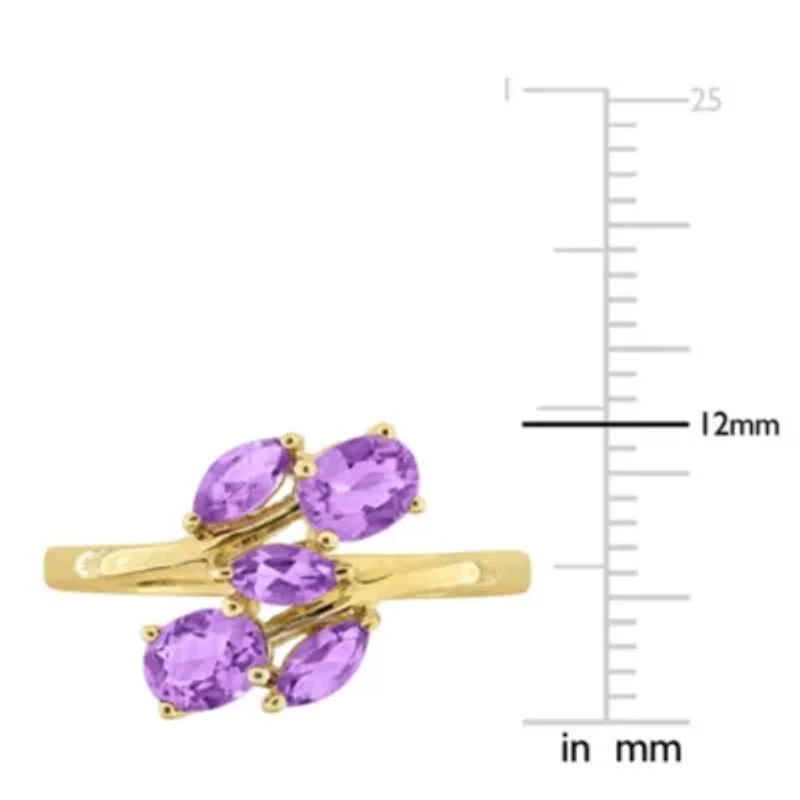 Five-Stone Bypass Ring