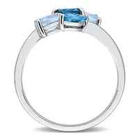 Five-Stone Bypass Ring