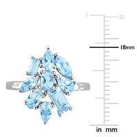 Cluster Cocktail Ring