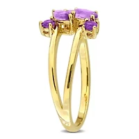 Multi-Shaped Cluster Split-Shank Ring